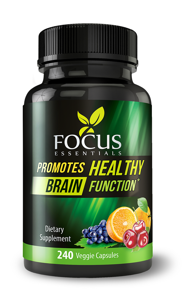 Focus Essentials - Natural Vitamins for Improved Mental Health